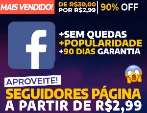 [Promoção] 1.000 Seguidores em Páginas de Facebook | 24h On