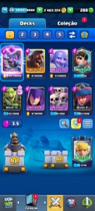 CONTA CLASH ROYALE - 26 dias de pass diamente