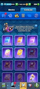 CONTA CLASH ROYALE - 26 dias de pass diamente