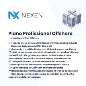 Plano Profissional — Hospedagem de Sites Offshore - Outros