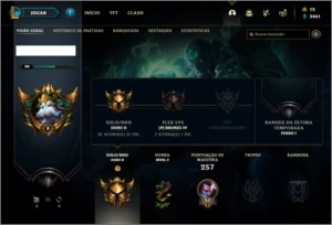 Conta ouro 2 com 95 champs e 56 skins - League of Legends LOL