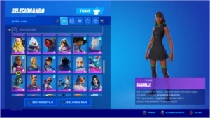 Conta Fortnite 116 skins + todos os passes do capítulo 2