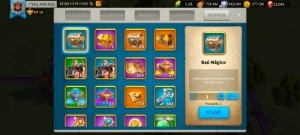 CONTA RISE OF KINGDOMS 101M POWER + VIP 18 - Outros