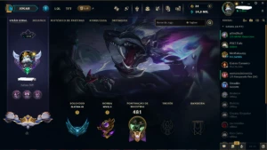 Conta league of legends Platina LOL