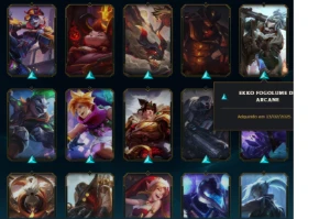 Conta league of legends Platina LOL