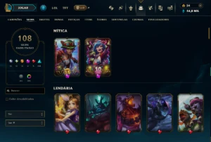 Conta league of legends Platina LOL