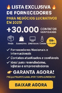 Lista de fornecedores-As melhores