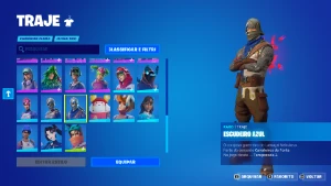 Conta Fortnite com skin rara da season 2 e diversas skins