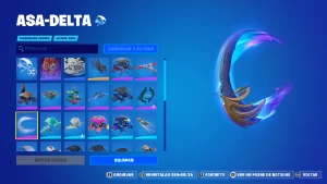 Conta Fortnite com skin rara da season 2 e diversas skins