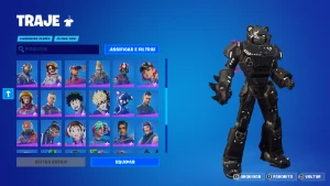 Conta Fortnite com skin rara da season 2 e diversas skins