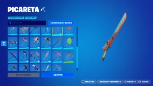 Conta Fortnite com skin rara da season 2 e diversas skins