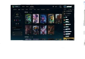 Conta NV 220+ com quase todos os champs (prata) - League of Legends LOL