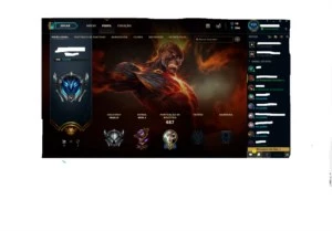 Conta NV 220+ com quase todos os champs (prata) - League of Legends LOL