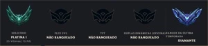 Conta LoL 155skins Ex-Diamond BomMmr/desde 2014 +1smurf