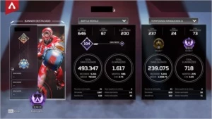 Conta Apex Legends Herança do Pathfinder + Mestre S11