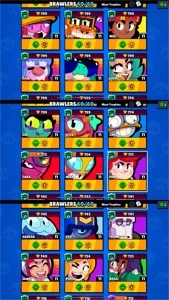 Conta Brawl Stars 100% Full
