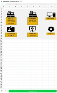 Planilha Para empréstimo -Controle De Empréstimos E Clientes - Outros