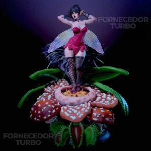 Vita The Goth Fairy 3D - Arquivo .Stl Para Impressão 3D - Outros