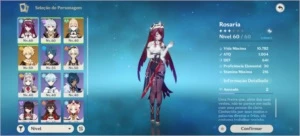 Conta Genshin AR 33- Jean + varios 4 estrelas - Genshin Impact
