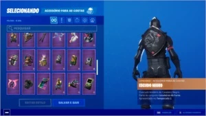 CONTA FORTNITE TODAS AS TEMPORADAS COM CAVALHEIRO NEGRO PC
