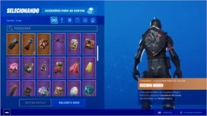 CONTA FORTNITE TODAS AS TEMPORADAS COM CAVALHEIRO NEGRO PC