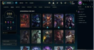 Venda de conta lol - League of Legends