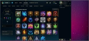 Conta lol muitos campeão e skins - League of Legends