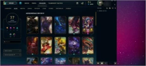 Conta lol muitos campeão e skins - League of Legends