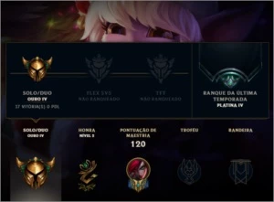 CONTA LEAGUE OF LEGENDS | LV 53 | 25 CHAMPS | MMR GOLD+ | LOL