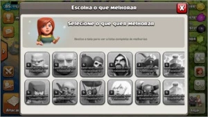 Cash of clans CV 8 FULL c/ 4 construtores - Clash of Clans