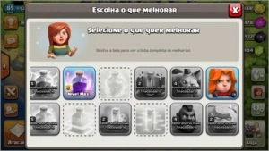Cash of clans CV 8 FULL c/ 4 construtores - Clash of Clans