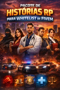 Pack De Histórias Para Whitelist De FiveM - GTA