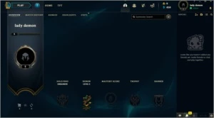 vendo nick lady demon - League of Legends LOL