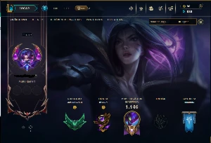 Conta LOL com 900+ skins - League of Legends