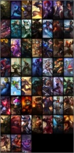 vendo conta platina3 52 skins e 104 champions - League of Legends LOL