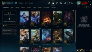 CONTA UNRANKED / LVL 23 - League of Legends LOL