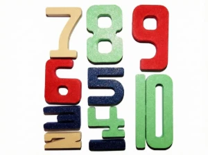 Kit Matemática Montessori com Números de 1 a 10 - Artesanato e Personalizados