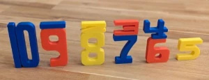 Kit Matemática Montessori com Números de 1 a 10 - Artesanato e Personalizados