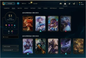 vendo conta lol - League of Legends