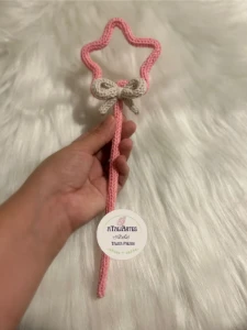 Varinha Mágica Personalizada em Tricotin - Artesanato e Personalizados