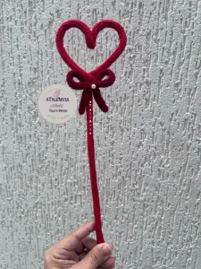 Varinha Mágica Personalizada em Tricotin - Artesanato e Personalizados