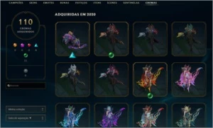 CONTA LEAGUE OF LEGENDS - 490 SKINS LOL