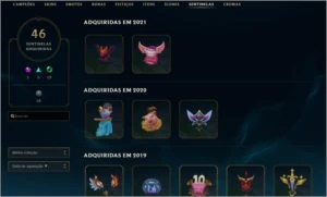 CONTA LEAGUE OF LEGENDS - 490 SKINS LOL