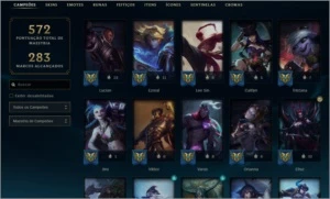 CONTA LEAGUE OF LEGENDS - 490 SKINS LOL