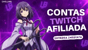 [Menor Preço] Contas Afiliadas Na Twitch | Seguidores
