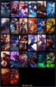 Conta lol 60 champs 2 skins misticas - League of Legends