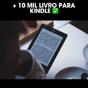 10 mil livros para kindle 😍