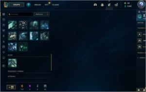 CONTA DIAMANTE 4 COM 3 ULTIMATES - League of Legends LOL