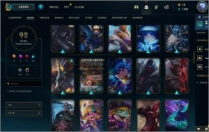 CONTA DIAMANTE 4 COM 3 ULTIMATES - League of Legends LOL