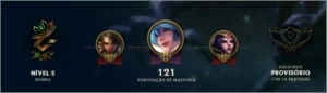 conta unranked 47 campeões 7 skins 3 rune pages smurf barata - League of Legends LOL